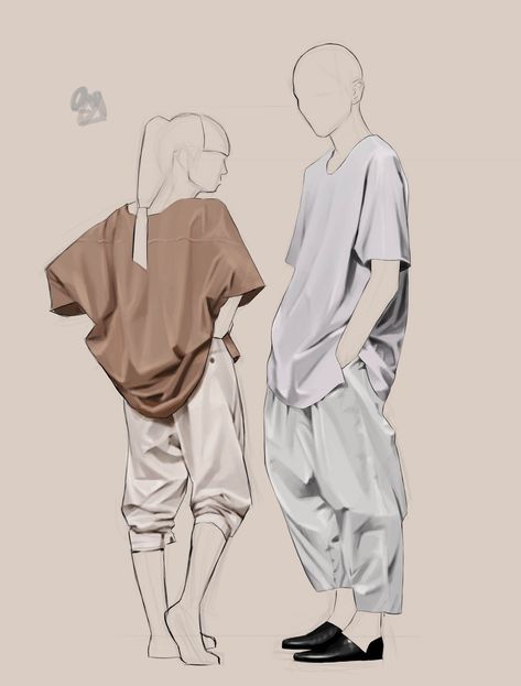 Defender Character Design, Clothing Folds, Outfits Drawing, Clothes Drawing, Clothing Tips, Clothes Reference, Poses References, Digital Painting Tutorials, Reference Poses