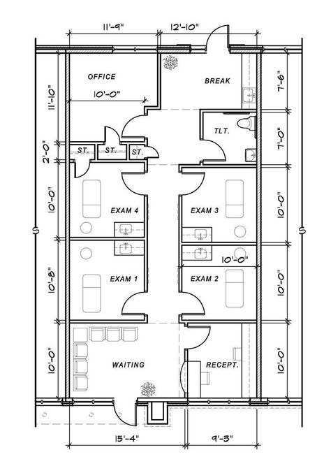 Medical Office Floor Plan, Office Paper Organization, Office Color Scheme, Floor Plan Template, Hospital Floor Plan, Medical Clinic Design, Office Floor Plan, Floor Plan Creator, Writing Lesson Plans