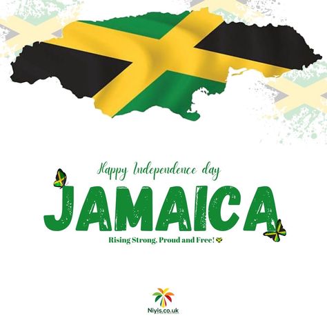 🇯🇲🇬🇧 Celebrating Independence Day with our Jamaican community. Let's unite in pride, honor our roots, and keep our culture alive. May the rhythms of home always echo in our hearts. Happy Independence Day Jamaica! 🌴💛🎉 #gethealthywithniyis #chooseniyis #ukbloggers #grocerystore #ukgrocerystore #jamaicanpride #ukjamaican #independencedaycelebration #caribbeanheritage #onelove Happy Independence Day Jamaica, Emancipation Day Jamaica, Jamaican Independence Day, Jamaica Independence Day, Jamaican Phrases, Independence Day 2023, Jamaican Map, Jamaica History, Jamaican Flag