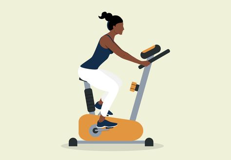 Exercise Bike Workout, Benefits Of Cycling, Bike Workout, Arm Muscles, 30 Minute Workout, Cleveland Clinic, Benefits Of Exercise, Exercise Bike, Better Posture