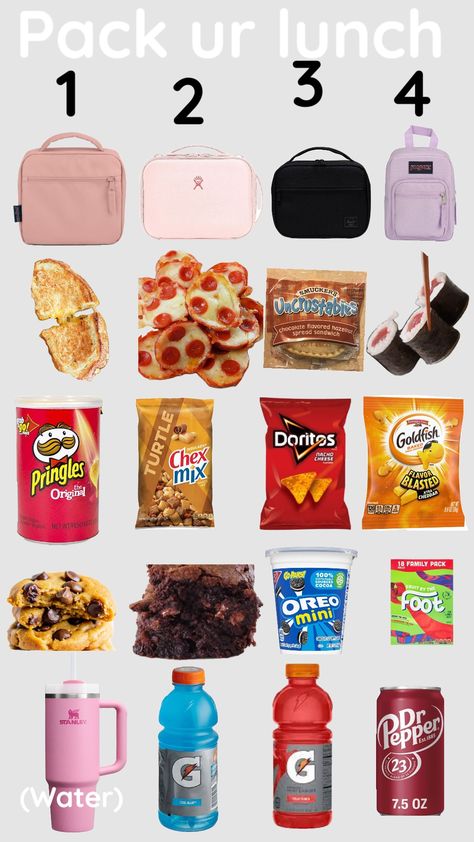 #school #food Easy School Snacks, Quick School Lunches, Smuckers Uncrustables, Kids Lunch Box Meals, Easy School Lunches, School Lunch Recipes, Chocolate Spread, School Supply, Cheese Flavor