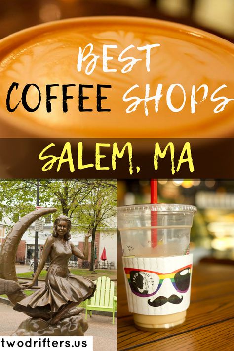 Salem Massachusetts Travel, Salem Mass, Massachusetts Travel, New England Road Trip, Salem Massachusetts, New England Travel, New England Fall, Salem Ma, Best Coffee Shop