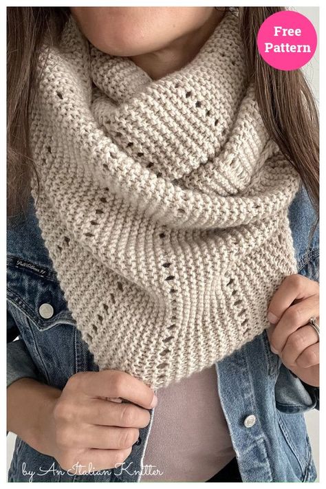 An Italian Autumn Cowl Free Knitting Pattern Cowl Neck Scarf Knitting Pattern, Kids Cowl Knitting Pattern, Cowls To Knit Free Patterns, Knitting Cowl, Knitted Cowl Patterns, Cowl Knitting Patterns Free, Knitted Cowl Patterns Free, Knitting Patterns Free Scarf Cowls, Knit Cowl Pattern Free