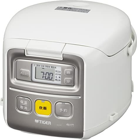 TIGER Microcomputer rice cooker 3GO (450g) Cooked mini rice cooker JAI-R551-W (White) Tiger Rice Cooker, Rice Maker, Cooking Courses, Rice Cookers, Living Alone, Bar Supplies, 3 People, Rice Cooker, Small Kitchen Appliances