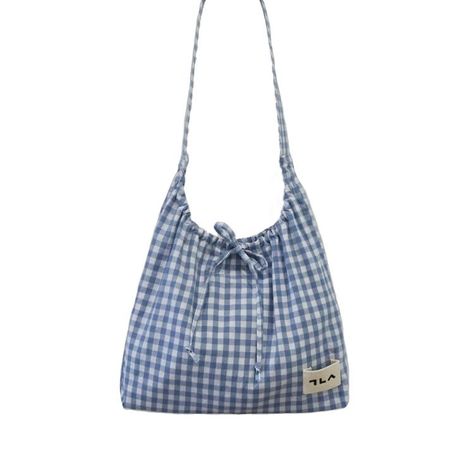 Gingham Bag, Tas Denim, Diy Sewing Clothes, Pretty Bags, Mode Inspo, Gingham Check, Digital Diary, Cute Bags, Mode Vintage