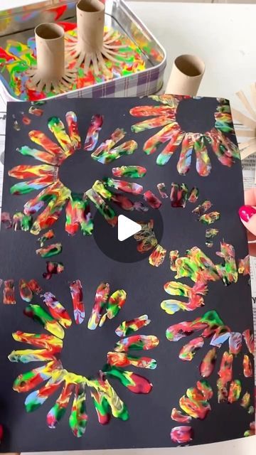 Amy Powell - Learning&ExploringThroughPlay on Instagram: "Firework Pictures ✨ SAVE to remember to give it a go 🤍 LIKE & COMMENT to support us 🤍 TAG a friend or two who would love our content 🤍 PLEASE NOTE - I welcome you sharing my posts on your stories via my post but I don’t give permission for any account to save/download my content and repost on their grid or upload on their stories. Support us by sharing directly. #learningthroughplay #playbasedlearning #earlylearning #sensoryplay #invitationtoplay #playmatters #preschool #play #kidsactivities #earlyyears #montessori #homeschool #toddleractivities #earlychildhoodeducation #eyfs #learningathome #montessoriathome #kids #education #playathome #finemotorskills #homeschooling #playideas #preschoolactivities #learningisfun #openendedpla What Ever Next Story Eyfs Activities, Firework Pictures, Preschool Play, Fireworks Pictures, Cardboard Rolls, Eyfs Activities, Playbased Learning, Montessori Homeschool, Invitation To Play