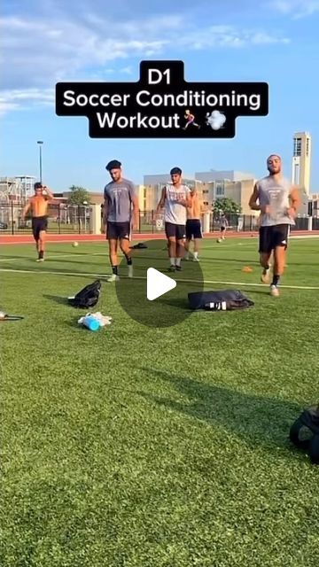 Athletecentral on Instagram: "Conditioning is key‼️⚽️ Soccer players try this D1 workout to increase stamina and endurance! @kianyari #soccer #running #sprints #endurance #stamina #viral #conditioning #athlete #sports" Soccer Running Conditioning, Endurance Training For Soccer, Soccer Running Workout, D1 Workout, Soccer Conditioning Workouts, Soccer Fundraiser, Soccer Conditioning, Coaching Sports, Soccer Fitness