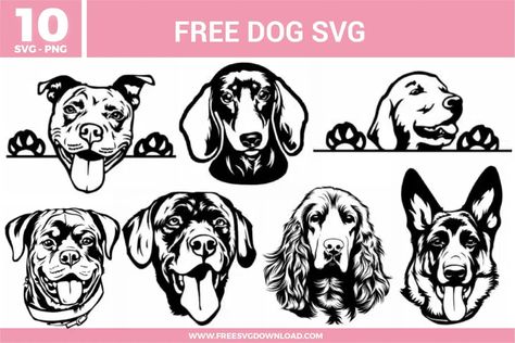 Dog Free SVG Files | Free SVG Download Dog Face Silhouette, Free Dog Svg, Face Svg Free, Svg Images Free, Svg Images For Cricut, Free Svg Images, Images For Cricut, Disney Easter, Free Svg Files For Cricut