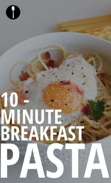 10-minute breakfast pasta that'll keep you full and energized all day. Breakfast Pasta With Egg, Pasta Breakfast Recipes, Breakfast Pasta Recipes, Pasta With Egg, Pasta For Breakfast, Pasta Breakfast, Breakfast Pasta, All Day Breakfast, Good Morning Breakfast