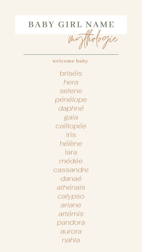 Goddess Names Mythology, Goddess Like Names, Greek Mythology Names And Meanings, Pretty Greek Names, Greek Goddess Names And Meanings, Latin Names Girl, God Names Mythology, Royal Names Girl, Greek Gods Names