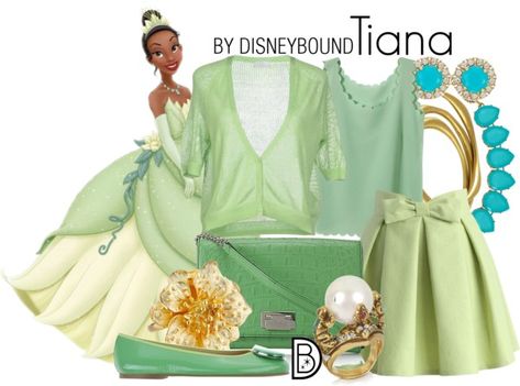 Princess Tiana Outfit, Tiana Outfit, Outfit Disney, Jane Porter, Princesa Tiana, Disney Princess Outfits, Disney Themed Outfits, Disney Inspired Fashion, Character Inspired Outfits