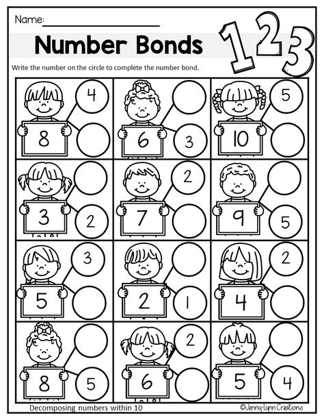 Summer Math And Literacy Worksheets (kindergarten Bundle) (distance 0ED Maths Preschool Worksheets, Fun Math Worksheets For Kindergarten, Preschool Math Worksheets Free Printable Kindergarten, Math For Kindergarten Worksheets, Math Worksheets For Grade 1, Summer Math Worksheets, Math Worksheets For Kindergarten, Kindergarten Literacy Worksheets, Math Worksheets For Kids