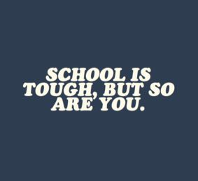 Good School Quotes, Junior Year High School, High School Quotes, School Motivation Quotes, Tough Quote, Middle School Life, Year Vision Board, School Prayer, Med School Motivation