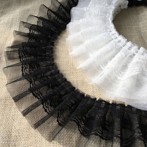 Pleated embroidery lace trims ruffled ribbons 9cm 3.54" bracelet dress design supplies x1yard BYDC06 Velvet Pleated Skirt, Tulle Embroidery, Wedding Dress Cake, Dress Cake, Sewing Ribbon, Applique Fabric, Wedding Ribbon, Lace Trims, Prom Dresses With Sleeves