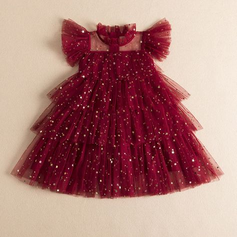 Darling Girl — Tagged "Christmas" — My Darling Emma Tulle Clothes, Gaun Tulle, Ruffle Outfit, Tulle Party Dress, Princess Dress Kids, First Communion Dresses, Performance Dresses, Dress Cake, Tulle Ball Gown