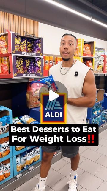 Trent Harrison | Online Fitness Coach on Instagram: "If you’re obsessed with desserts and you shop at Aldi, these are most grab, tasty, and low calorie desserts you need to grab for weight loss‼️  #aldi #mealprep #meals #fitness #fitnesstips #nutrition #grocery #grocerystore #abs #loseweight #weightloss  #desserts #icecream #cookies" Aldi Weight Watchers, Trent Harrison, Healty Meals, Low Calorie Sweets, Bobby Approved, Air Fryer Recipes Chicken Breast, Coffee Smoothie Recipes, Oatmeal Diet Plan, Aldi Finds