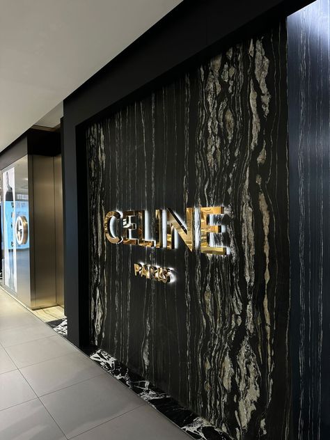 Celine Store Aesthetic, Celine Logo Aesthetic, Lvmh Aesthetic, Celine Core, Branded Wallpaper, Luxury Brands Aesthetic Wallpaper, Celine Wallpaper, Celine Aesthetic, Chanel Background