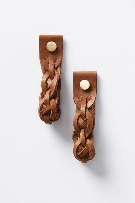 Blake Brown Braided Leather Knob Dresser Drawer Knobs, Anthropologie Home, Faux Leather Moto Jacket, Bhldn Weddings, Glass Knobs, Hair Fragrance, Baskets On Wall, Braided Leather, Vintage Yellow