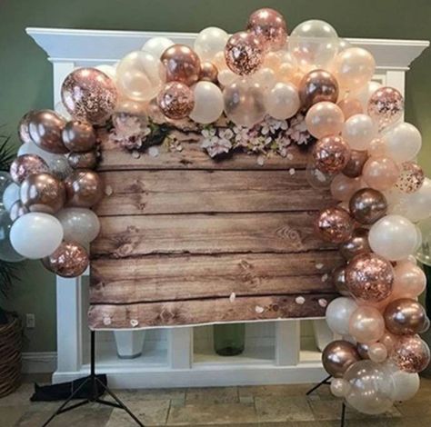 Balloon Arch Tape, Green Balloons, Small Balloons, Gold Confetti Balloons, Rose Gold Confetti, Rose Gold Balloons, Garland Arch, Wedding Event Decor, Rose Gold Party