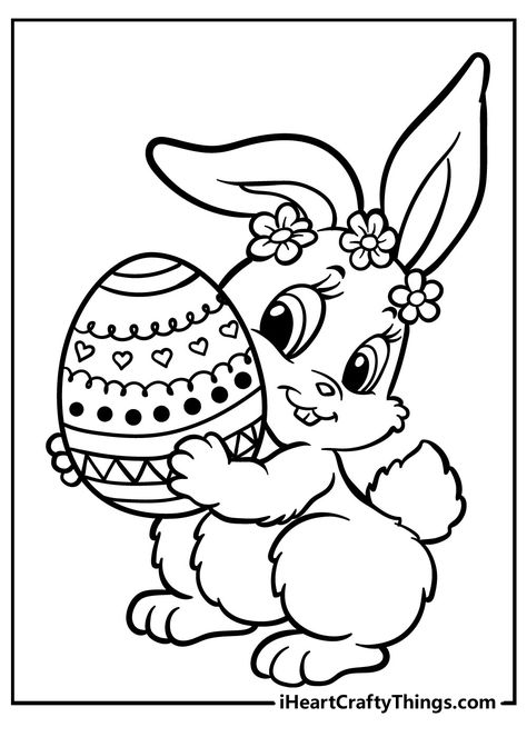 Easter Bunny Coloring Pages (Updated 2022) Easter Bunny Coloring Pages, Easter Coloring Pages Printable, Free Easter Coloring Pages, Bunny Coloring, Easter Bunny Colouring, Easter Coloring Book, Rabbit Colors, Easter Coloring, Bunny Coloring Pages