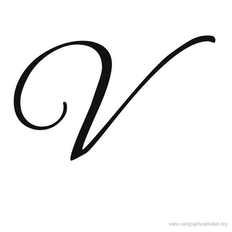 V Initial Nails, V Font Design, V In Calligraphy, V Calligraphy, Letter V Tattoo, Small V Tattoo Letter, V Alphabet Design Tattoo, V Initial, Letter V Aesthetic