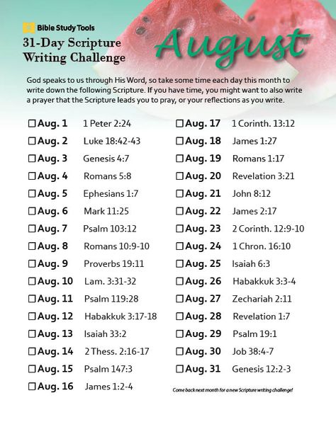 August Bible Challenge, 31 Day Scripture Writing Plan, August Scripture Writing Plan 2023, August Scripture Writing Plan 2024, Daily Scripture Writing 2023, August Bible Writing Plan, August Scripture Writing Plan, January Scripture Writing, August Writing