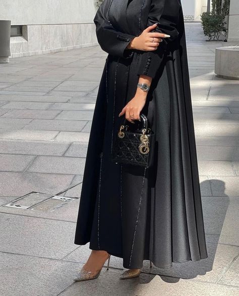 Abaya Designs, Long Black, Dubai, A Woman, On Instagram, Instagram, Black