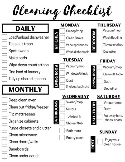 Thanks for the kind words! ★★★★★ "Awesome! Great for my ADHD brain! So good to be able to edit it as well" Aimee W. https://etsy.me/3TP3qoz Monthly Cleaning Checklist, Monthly Cleaning, Check Lists, Week Schedule, House Chores, Cleaning Blinds, Commonplace Book, House Cleaning Checklist, Weekly Cleaning