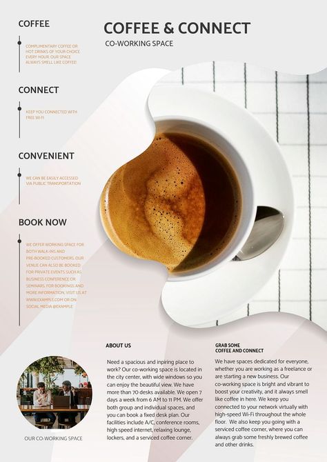 Coffee Workshop, Menu Coffee, Shop Poster, Cafe Menu, Awesome Designs, Coffee Coffee, Best Templates, Poster Template, Free Design Resources