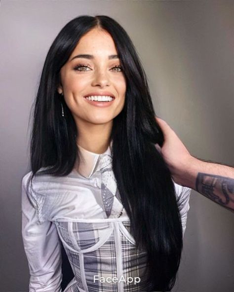 Black Hair Blue Eyes Woman, Mom Face Claims, Dark Hair Hazel Eyes, Dark Hair Green Eyes, Black Hair Hazel Eyes, Black Hair And Green Eyes, Actresses With Black Hair, Dark Hair Light Eyes, Black Hair Green Eyes