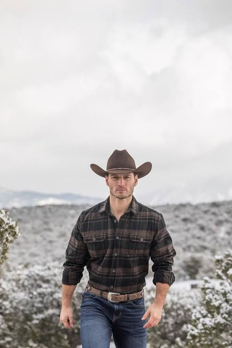 Country Outfits Men, Western Outfits For Men, Country Outfits For Men, Cowboy Outfit For Men, Country Mens Fashion, Mode Country, Semi Casual Outfit, Cowboy Men, Mens Western Wear