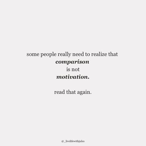 mindset monday 💛🐛🍒💪🏽🏵️ do you often catch your mind wandering comparing yourself to others? • • reminder that i’ve been needing to hear lately 👉🏽 i think we all do it, it’s human nature to compare ourselves to other people. especially if it is with people who we surround ourselves with daily or are in similar situations to us. lately i catch myself in thought, comparing myself to others around me. i realize that it is OURSELVES who limit our own potential. in order for YOU to foc... Don’t Compare Your Life To Others., Comparing Myself To Others, Mindset Monday, Compare Quotes, Comparing Yourself, Don't Compare, Comparing Yourself To Others, Surround Yourself, Literary Quotes
