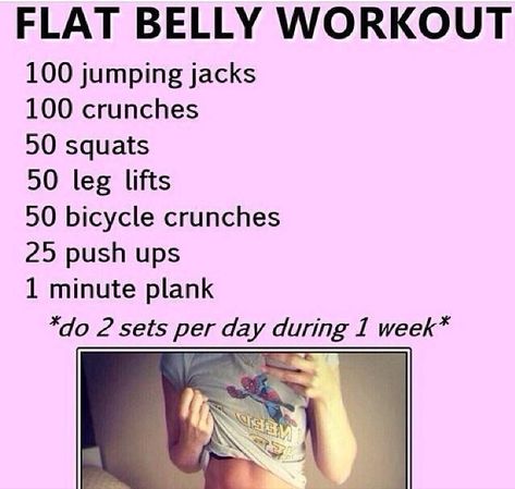 #bellyfat #flatbelly Flat Tummy In 2 Weeks, 2 Week Workout, Flat Tummy Workout, Flat Stomach Workout, Tummy Workout, Lose 30 Pounds, Flat Tummy, Weekly Workout, Flat Stomach