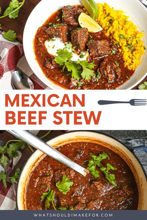 Beef Chuck Stew, Mexican Beef Stew, Mexican Stuff, Mexican Stew, Texas Beef, Carne Guisada, Mexican Beef, Mexican Foods, Easy Mexican