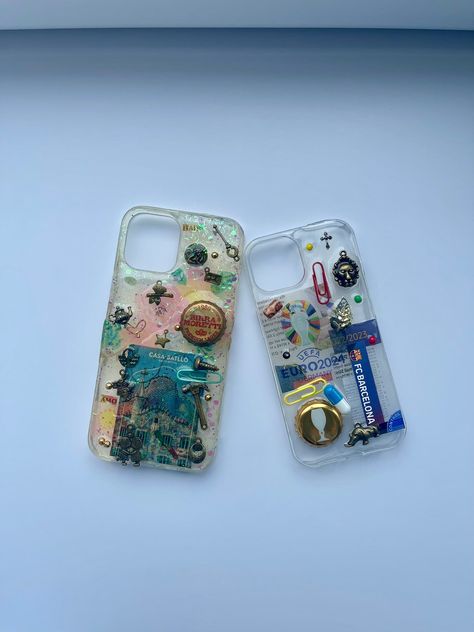 Unique phone cases with charms to add personality to your phone. Find your favorite at www.pinterest.com/phonecases . #Phone_Cases_With_Charms #Unique_Phone_Case #Epoxy_Resin #Things_That Phone Cases With Charms, Resin Phone Cover, Custom Hard Hats, Custom Wall Stickers, Matching Phone Cases, Hard Hat Stickers, Custom Eyes, Unique Phone Case, Phone Stickers