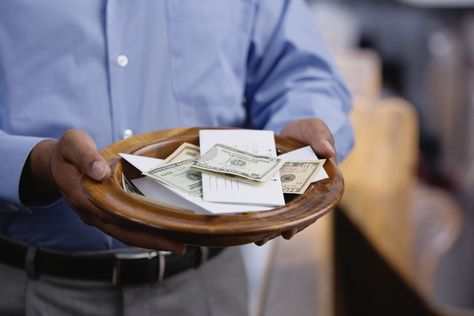 Because of abuses and misuses, giving money to a church is a sensitive topic for many Christians. Let's find out what the Bible says about giving? Offering Box, John Chrysostom, He Is Lord, Servant Leader, Cain And Abel, Surrender To God, Worship Service, Gods Promises, Power Of Prayer