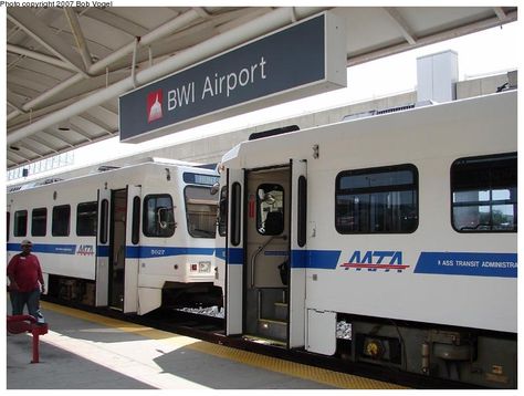 B Line, Light Rail, Baltimore, Maryland, Public Transport, Transportation, Recreational Vehicles, United States, Train