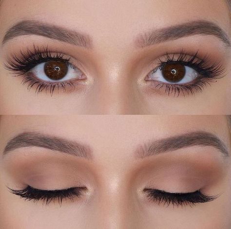 Mat Makeup, Neutral Eye Makeup, Natural Summer Makeup, Bentuk Alis, Wedding Hairstyles And Makeup, Mekap Mata, Video Makeup, Makeup Tip, Beautiful Eyelashes