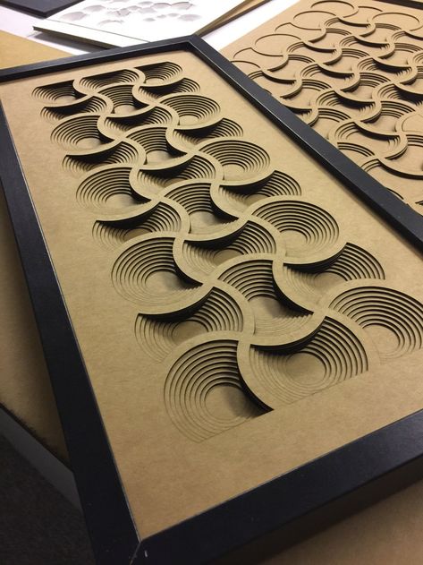 PangolinPaperStudio - Etsy UK Plywood Lasercut Ideas, Cnc Wall Panel, Plywood Art, Paper Wall Decor, Frame Store, Laser Ideas, Layered Art, Small Wall Art, Paper Wall Art