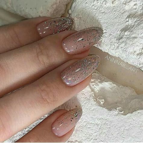 @AranzaDrive ❁ Unghie Sfumate, French Pedicure, Gel Pedicure, Almond Acrylic Nails, Blue Nail, Nail Fashion, Nail Designs Glitter, Hot Nails, Nail Shapes