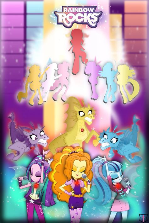 My Little Pony Equestria Girls: Rainbow Rocks ~ Dazzlings vs. Mane 6 (+ Sunset Shimmer) Friendship Games, Mane 6, Arte Do Kawaii, Randy Cunningham, My Little Pony Equestria, Rainbow Rocks, My Little Pony Wallpaper, Equestrian Girls, Equestria Girl