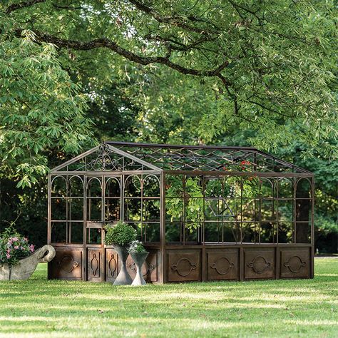 Victorian Greenhouses, Home Greenhouse, Backyard Greenhouse, Greenhouse Kit, Greenhouse Wedding, Greenhouse Plans, Swinging Doors, Glass Installation, Nursery Paintings