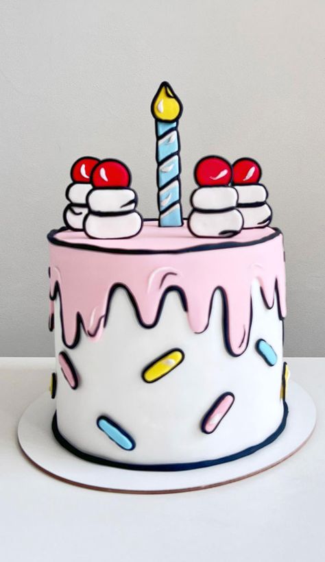 comic cake trend, comic cake ideas, 2D comic cake design, cartoon cake real, 3d comic cake, cartoon cake simple, comic cake pictures, cartoon cake black and white, comic cakes 2024 2d Cakes Design, Comics Cake Ideas, Comic Cake Slice, Cartoon Cakes For Kids, Pop Art Comic Birthday Cake, Comic Cake Design, 2d Comic Cake, 2d Comic Cake Design, Buttercream Comic Cake