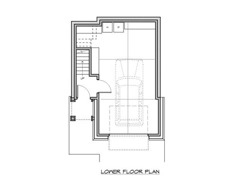 The Hillside Cottage | Perfect Little House Small House On Hillside, Small Hillside House, Hillside Tiny House, House In Hillside Plan, Narrow Hillside House Plans, Hill House Blueprint, Garage Guest House, Bathroom Floor Plans, Narrow Lot House Plans