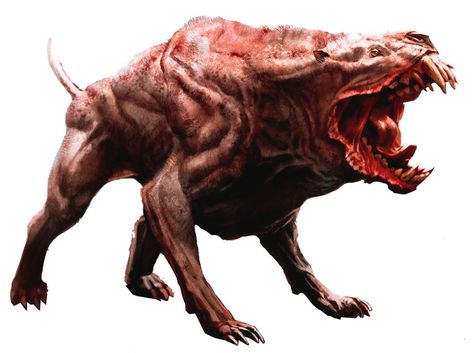 Mutant Hound Art - Fallout 4 Art Gallery Fallout 4 Art, Fallout Concept Art, Apocalypse Art, Fallout Art, Star Wars Rpg, Monster Concept Art, Fantasy Races, Alien Creatures, Fallout 4