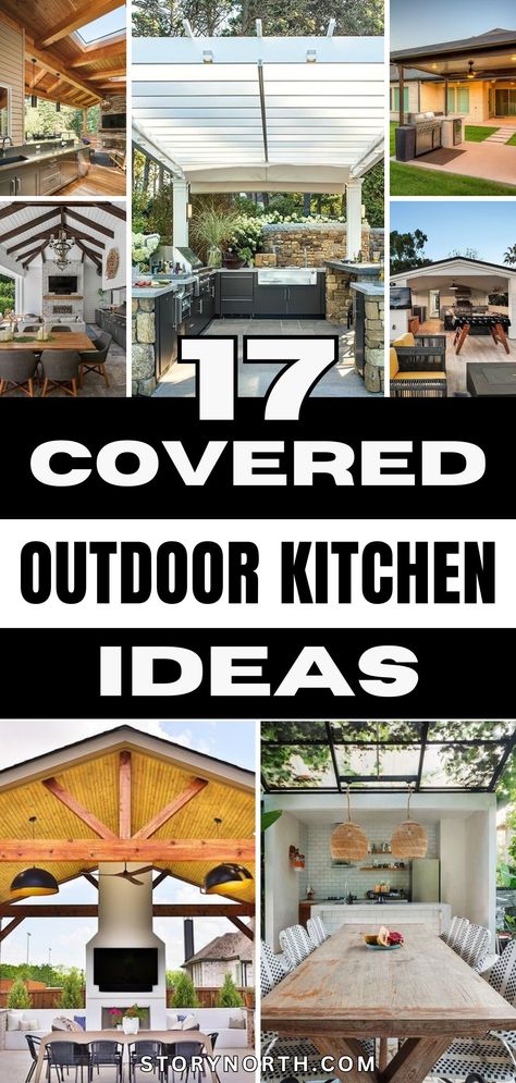 Save this pin for stunning outdoor kitchen inspiration to create your own backyard oasis! Explore design ideas and tips to turn your outdoor space into a culinary retreat. #OutdoorKitchen #BackyardDesign #HomeDecorInspo Simple Outdoor Kitchen, Covered Outdoor Kitchens, Outdoor Cooking Spaces, Outdoor Kitchen Ideas, Covered Pergola, Outdoor Bathrooms, Small Outdoor Spaces, Greenhouse Gardening, Outdoor Living Spaces