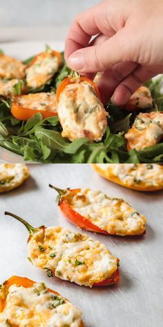 Cream Cheese Stuffed Mini Peppers, Cheese Stuffed Mini Peppers, Mini Peppers Recipes, Mini Peppers, Mini Sweet Peppers, Mexican Recipe, Stuffed Mini Peppers, Best Appetizer Recipes, Vegetarian Appetizers