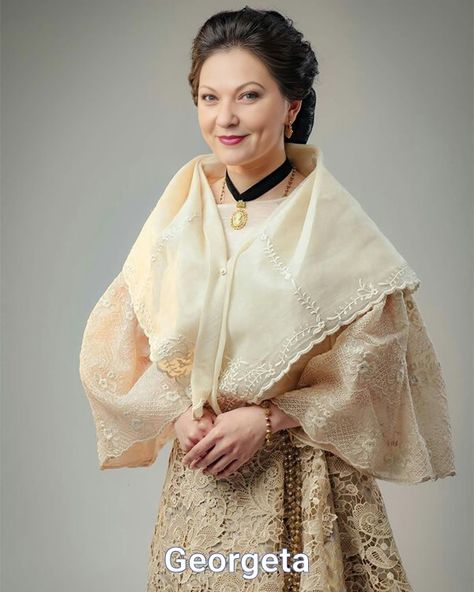 Maria Clara Hairstyle, Maria Clara Dress Philippines, Maria Clara Dress, Filipino Traditional Clothing, Philippines Dress, Modern Filipiniana Gown, Filipiniana Wedding Dress, Philippines Outfit, Modern Filipiniana Dress