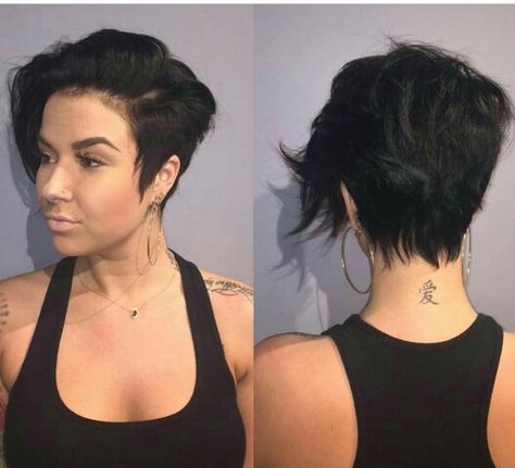 My hair growth right about now Epic Hairstyles, Dragon Hair, Thick Wavy Hair, Bob Hairstyles For Thick, Cute Short Haircuts, Long Pixie Cuts, Natural Wavy Hair, Short Hairstyles For Thick Hair, Long Pixie