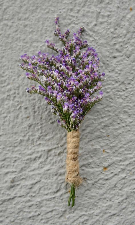 limonium with twine wrap Limonium Bouquet, Christening Theme, Christening Themes, Flower Identification, Seasonal Wreaths, Beautiful Bouquet Of Flowers, Wedding Inspirations, Lilac Purple, Beautiful Bouquet